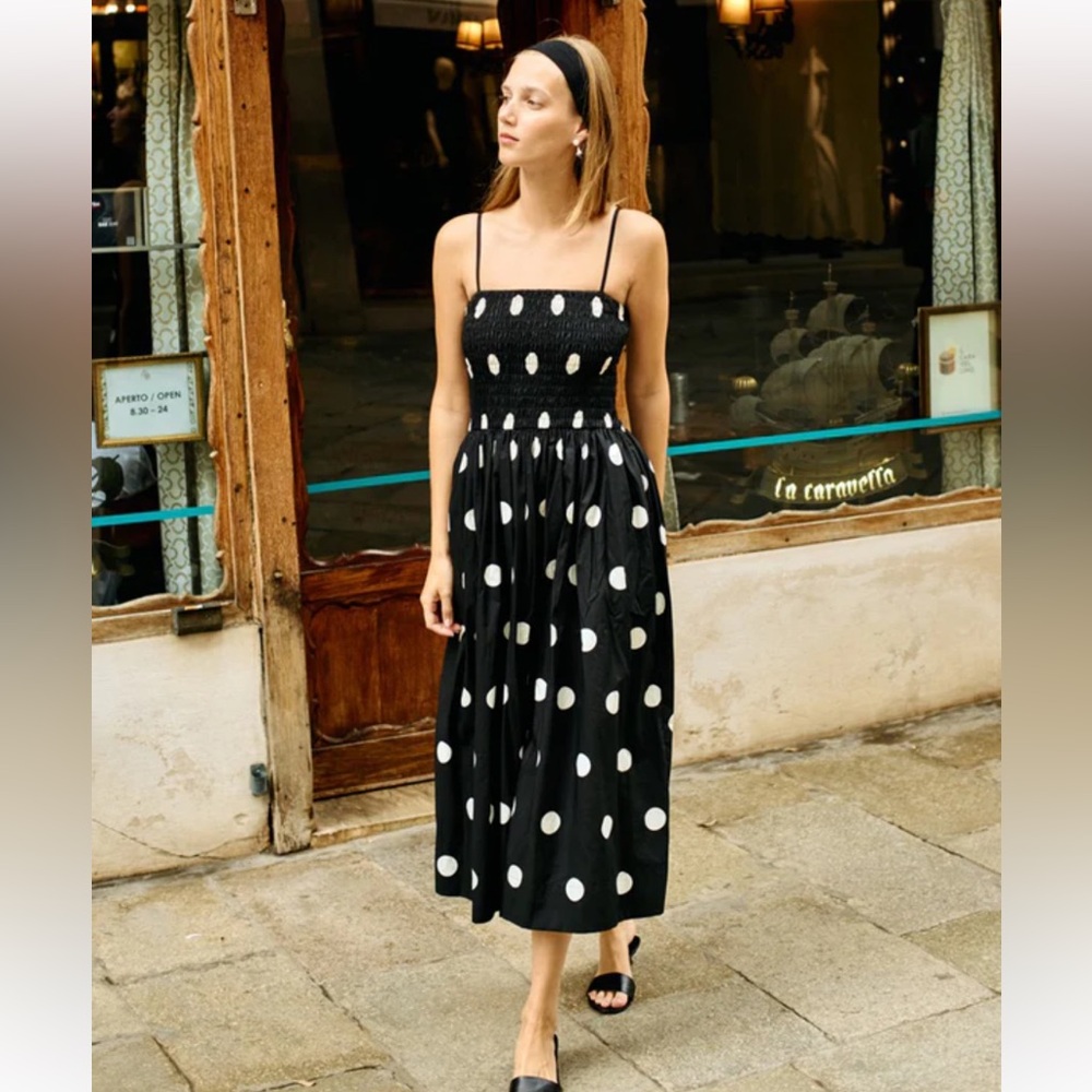 Black Polka Dot Dress